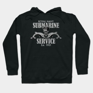 Royal Navy Submarine Service (distressed) Hoodie